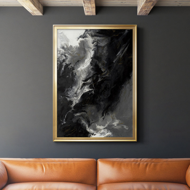" Changes ", Gold, 42.5" H x 30.5" W x 1" D