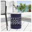 Outdoor Metal End Table -Large-1285833877