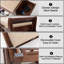 Banc de rangement pour chaussures