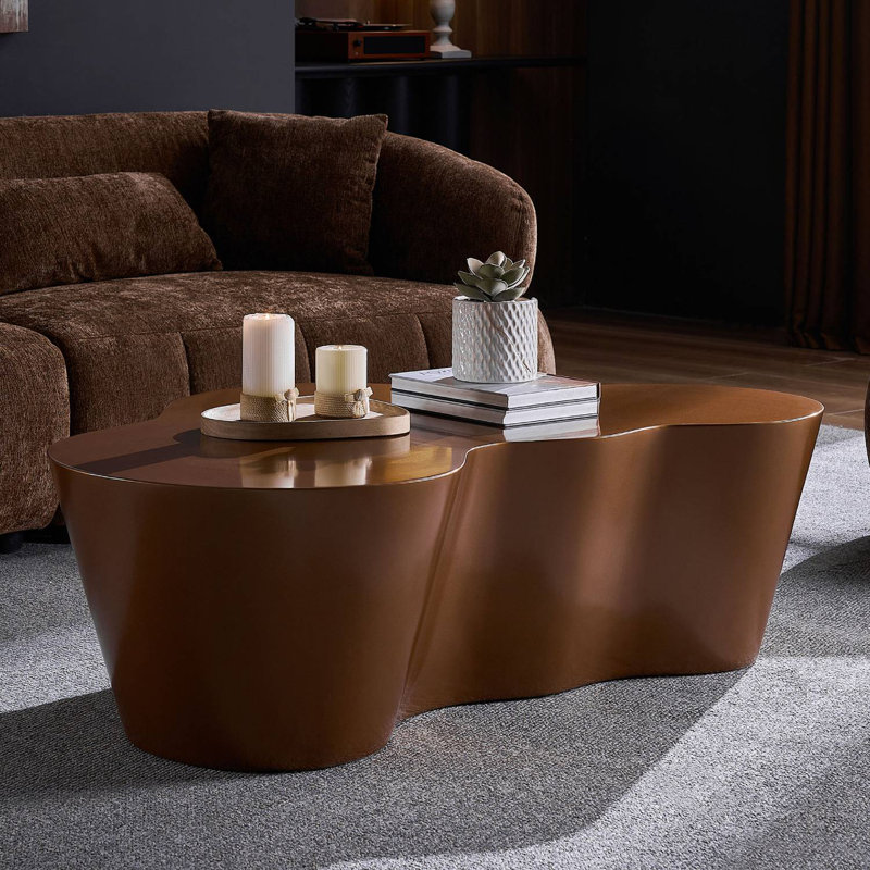 Table basse 50 po Unique, Brown
