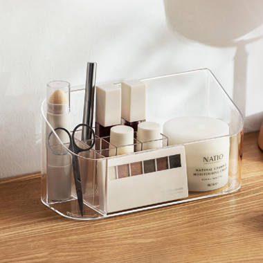 Buy Acrylic Makeup Organizer Organiser Storage Grid Tray Online in