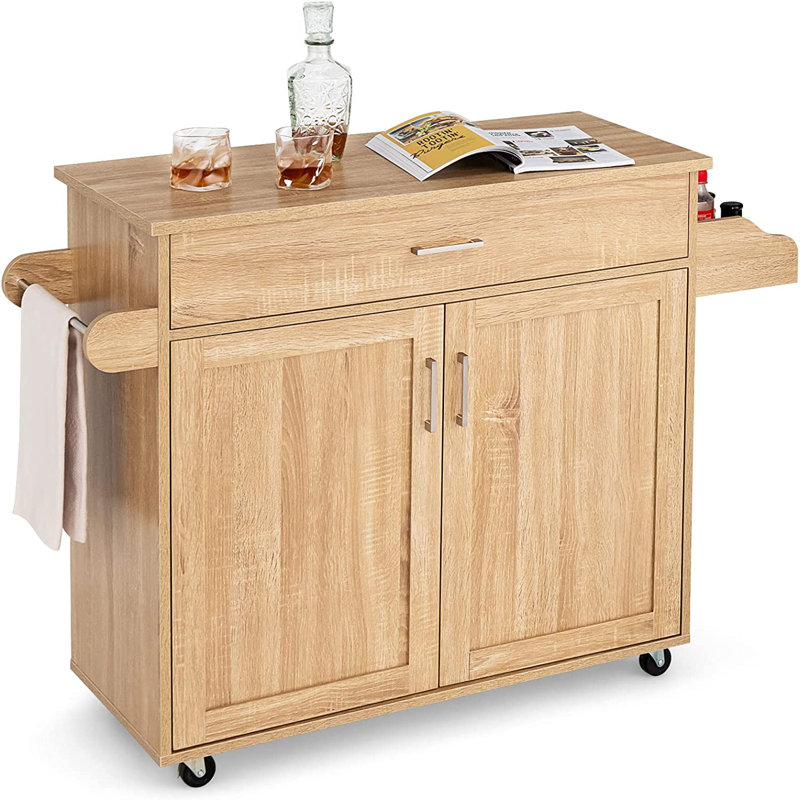 Wood Kitchen Trolley