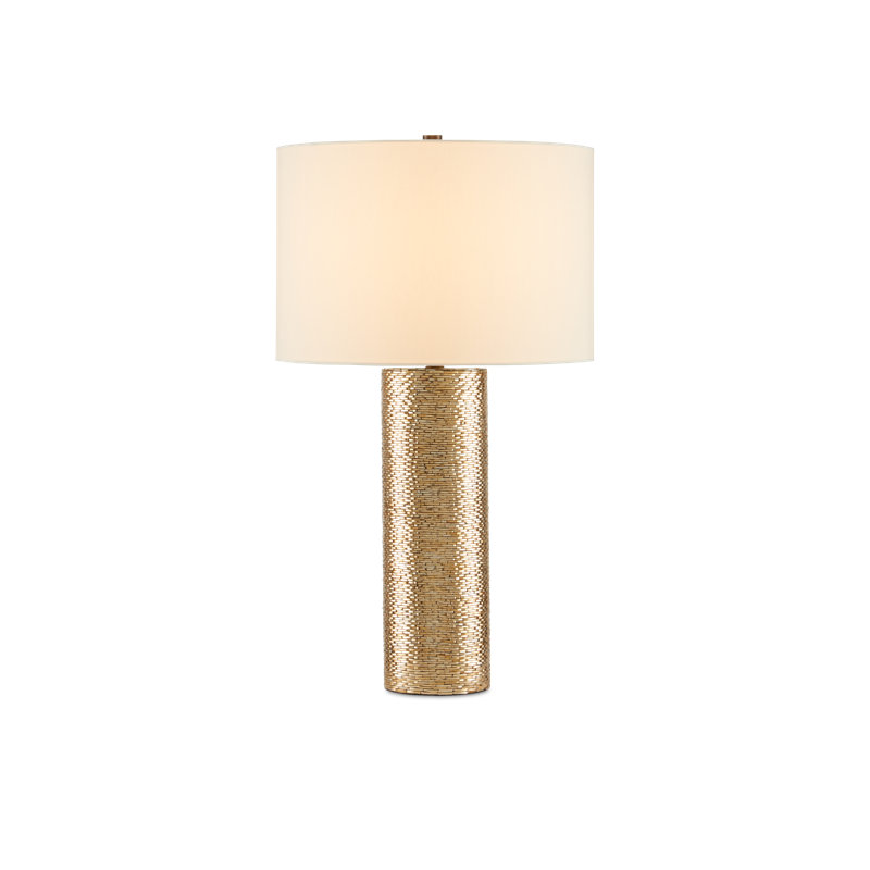 Lampe de table dorée 31 po Glimmer