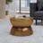 METAL HAMMERED COFFEE TABLE-1837348730