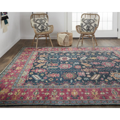 Cecille Wool Geometric Indoor Rug