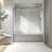 Frameless One Fixed And One Shifted Shower Door,70MM 304 Stainless Steel Large Pulleys With Adjustable Soft Closing Function,With Nano Easy Cleaning,Stick Explosion-Proof Menbrance-114613221