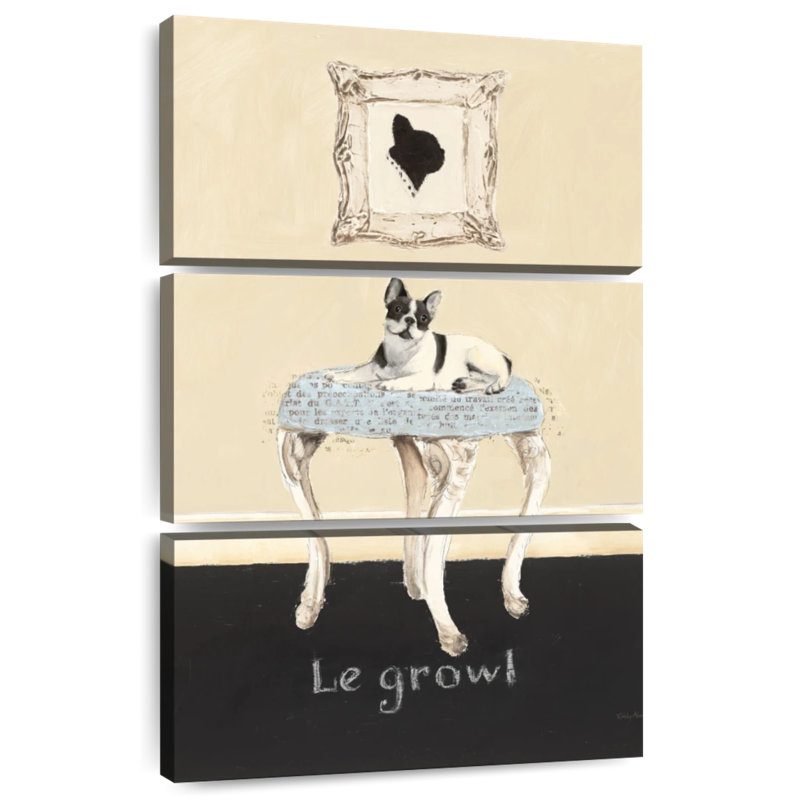Brampt Le Growl, 57" H x 36" W