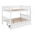 Space-Saving Bunk Bed Featuring Storage Drawers, Easy Conversion To Separate Beds, And Protective Rails-1011816764