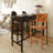 Constance Acacia Outdoor 29.5'' Bar Stool