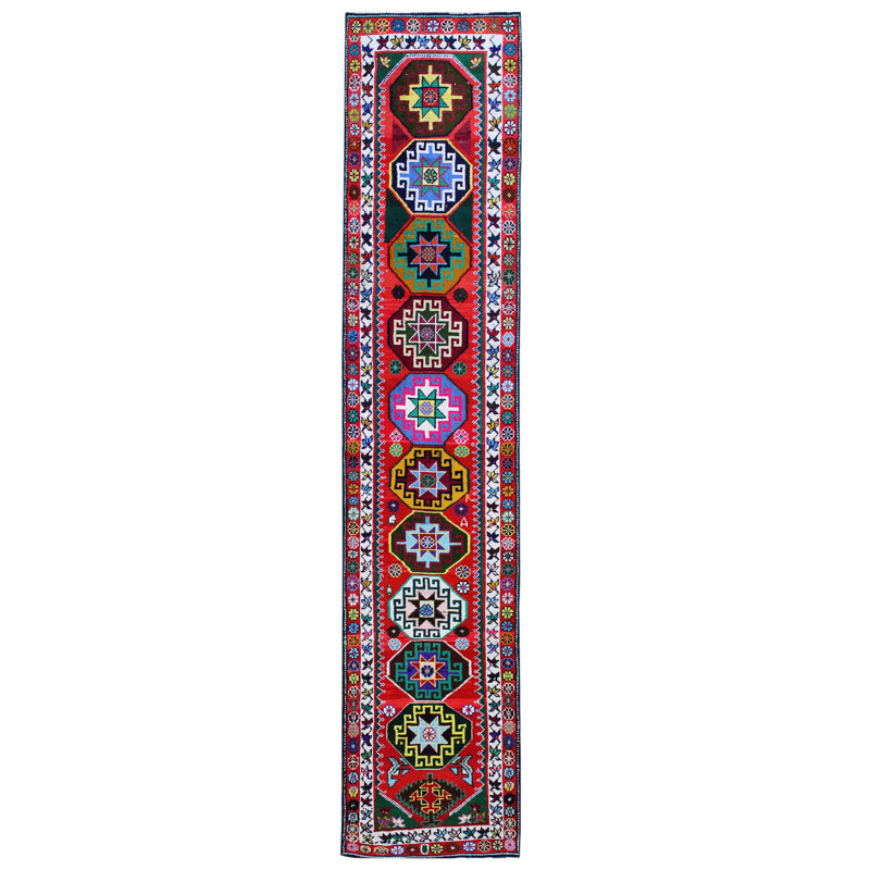 Herki One-of-a-Kind 2'7" X 12'2" Area Rug