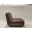 Chaise d'appoint Carlyle, cuir vieilli whisky