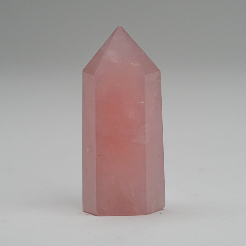 Quartz rose poli pointe du Brésil (38,1 grammes)