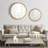 Beaded Round Wall Mirror-354983031-354983024