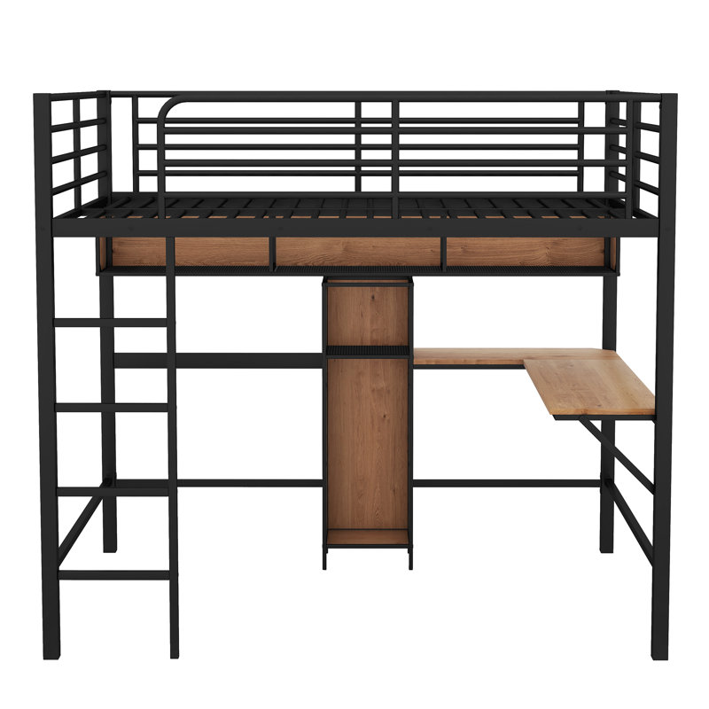 Lit mezzanine double Laile Kids, Brown