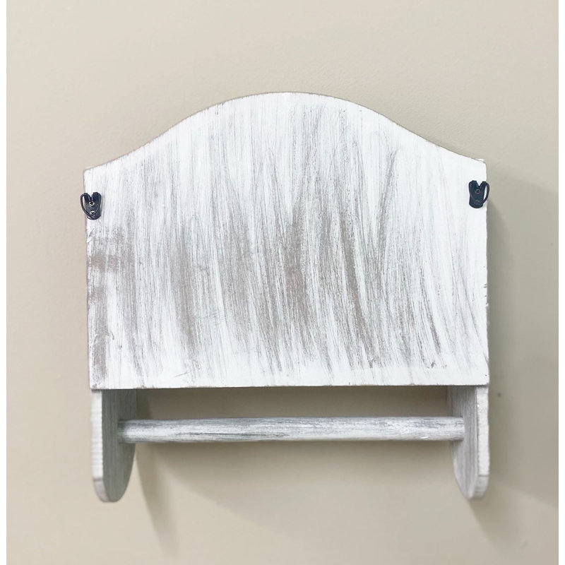 Wood Wall / Under Cabinet Mounted Paper Towel Holder