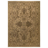 One-of-a-Kind Rectangle 9'5" X 13'0" Hand Knotted Area Rug