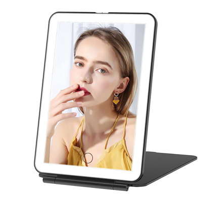 Miroir de maquillage pliable et portatif Zoria