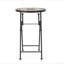 Table de bout en argent