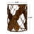 Lorena Glass Top End Table