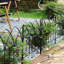40cm H x 45cm W Metal Fence Panels
