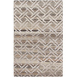 Tapis unique noué à la main des années 2010 de 5 pi 1 po x 8 pi brun Fjoralba