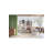 Upholstered Counter Stool with Metal Frame