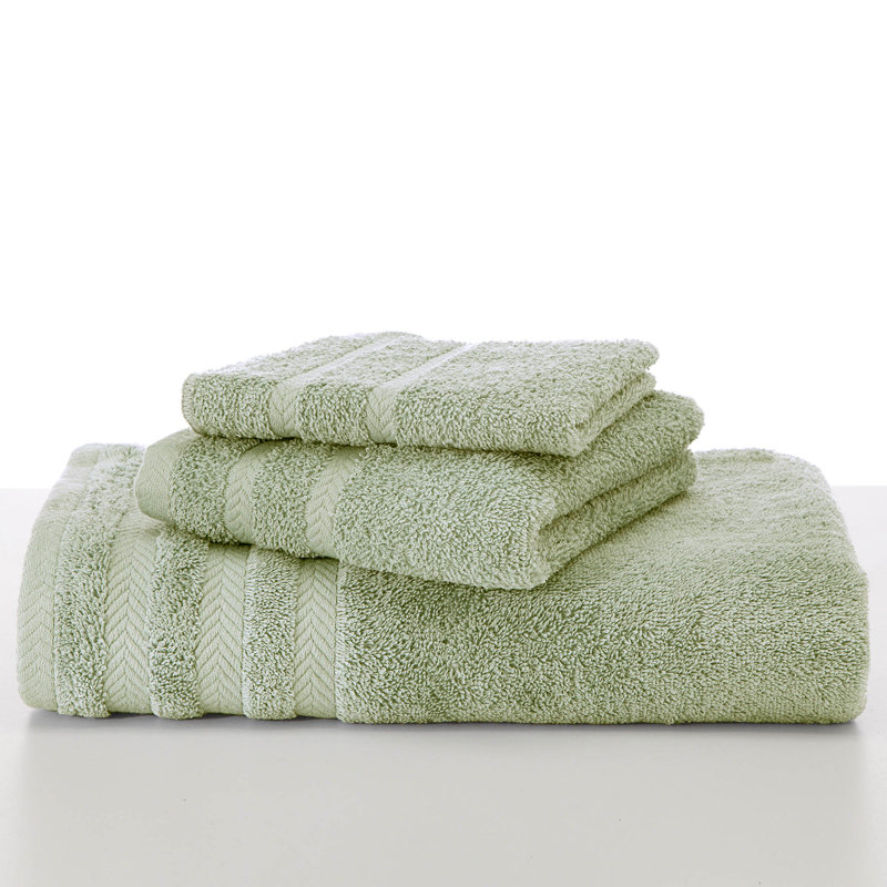 Drap 100% coton de qualité égyptienne Martex, Jade doux