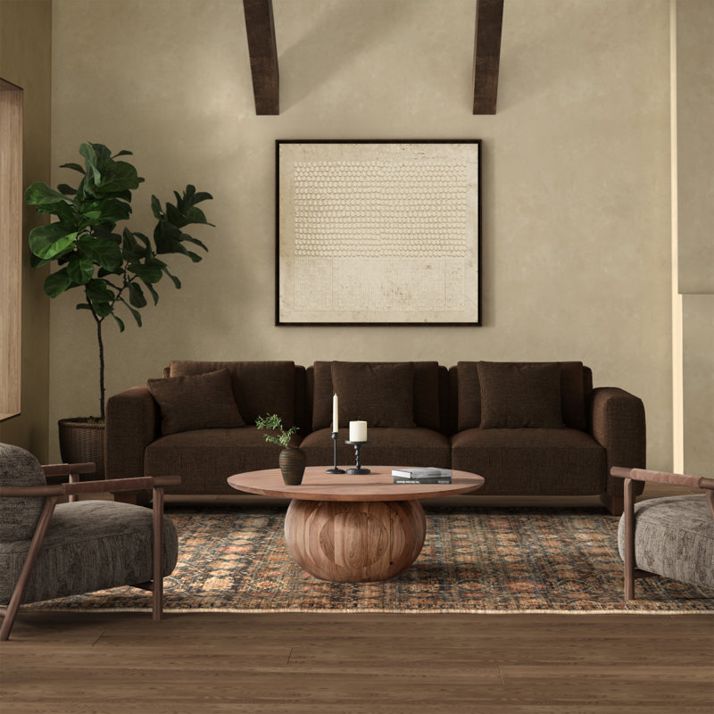 Gabribella Solid Wood Coffee Table, Black