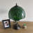 Meryem Tiffany Table Lamp Green Leaves Stained Glass Included LED Bulb 22"H*12"W