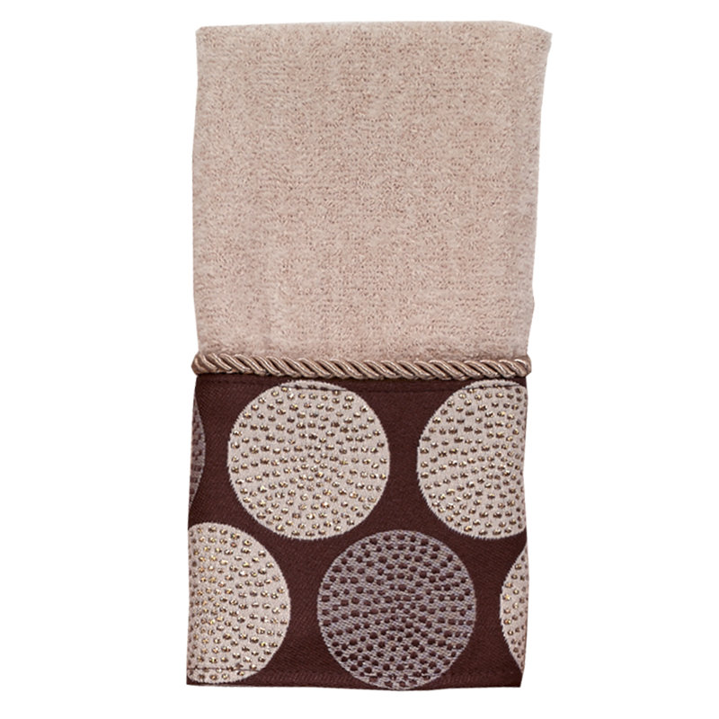 Pippas 100% Cotton Towel, White, Fingertip Towel - 1 Pack