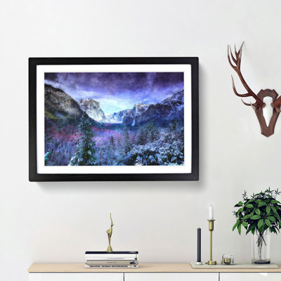Yosemite National Park Tunnel - Picture Frame Painting Print