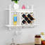 Nault Wall Mounted Wine Bottle Rack in