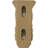 3 1/2"W x 4"D x 7"H Small Shell Corbel, Cherry (4-Pack)-91124175