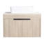 Meuble-lavabo mural en chêne de conception moderne avec lavabo en céramique, porte à fermeture en douceur et rangement KD compact-1234940249