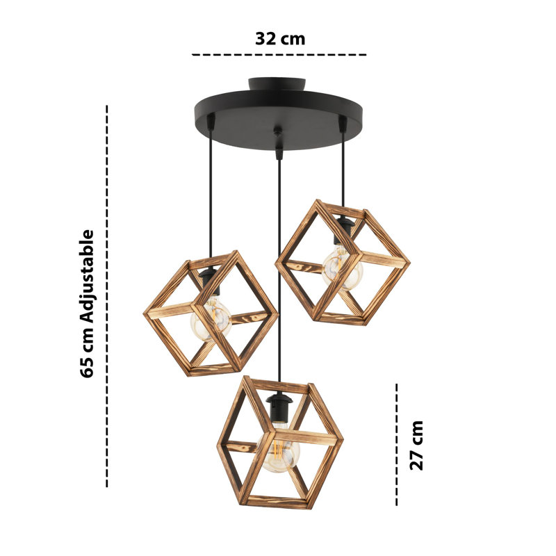 Lustre, Noir, Trois lumières