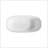 63 Inch Freestanding Solid Surface Soaking Bathtub Matte White