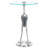 Martavious Glass Top End Table