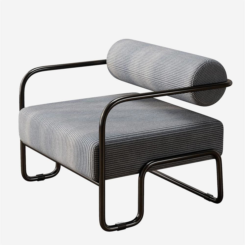 Lunford Armchair, Corduroy Gray