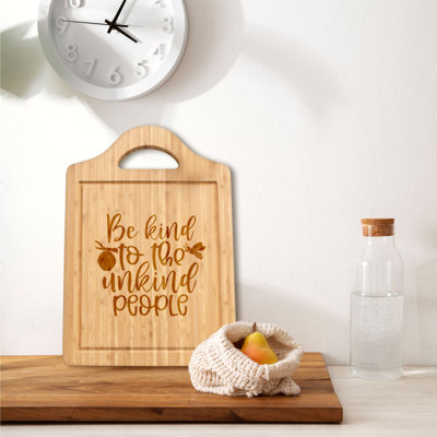 Kindness Thrives - 1 Piece Bamboo Cutting Board