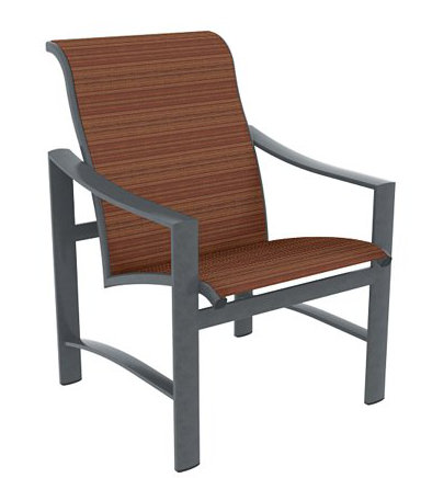 Outdoor Dining Armchair, Bogota, Graphite