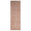 Manns Hand Knotted Loom Wool Eco-Friendly Area Rugs - Runner, Light Brown Colour, Contemporary Modern Design, High Pile Thick Handmade Anti Skid Area Rugs for Living Room, Bed Room-1284707494