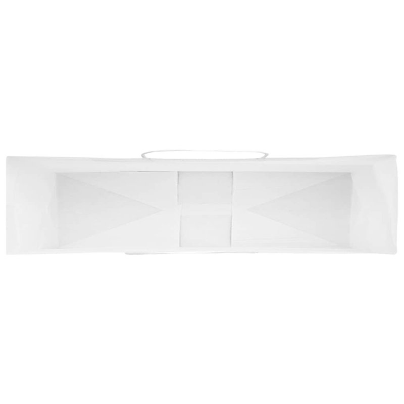 Anesha Gift Wrap Storage, 49cm H x 54cm W x 15cm D, Yellow