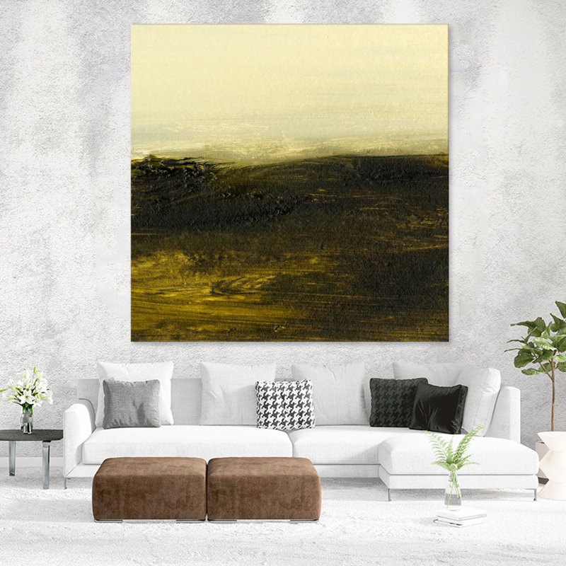 « Light on the horizon II » par Sharon Gordon, reproduction d’art sur toile non encadrée, H 72 po x l 72 po x P 1,5 po