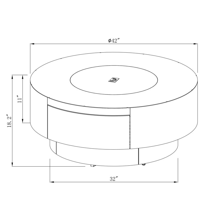 Daniella Fire Table