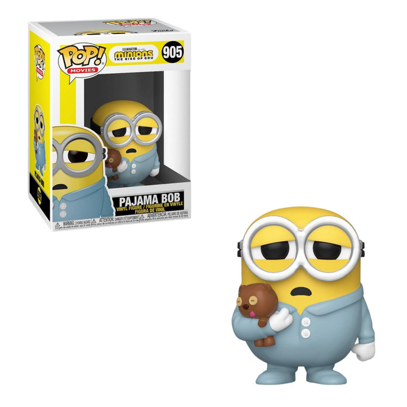 Funko Pop! Minions Pajama Bob Vinyl Figure with Teddy Bear