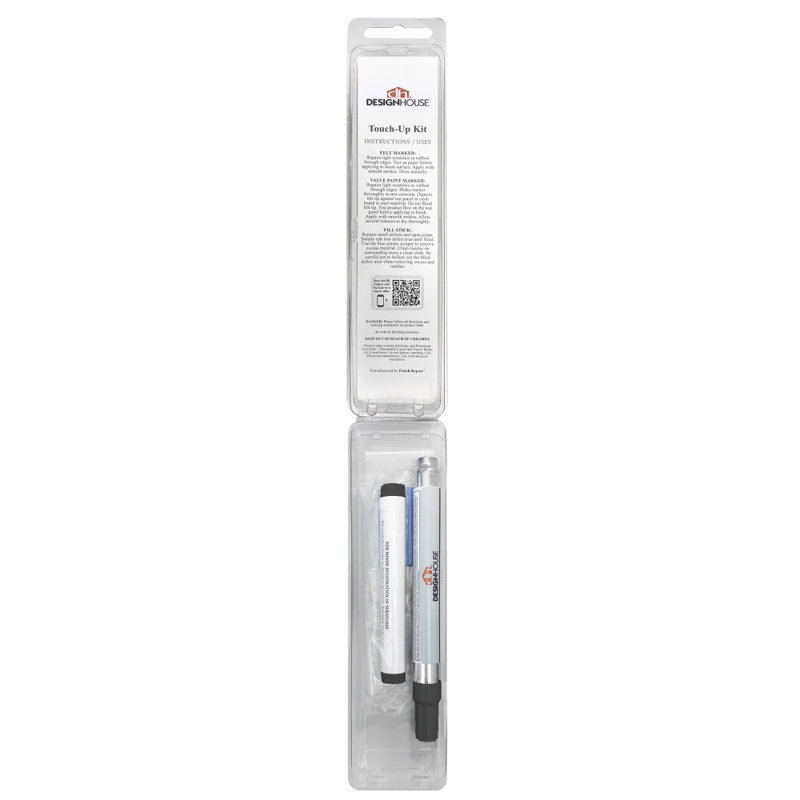 Trousse de retouche de peinture pour armoires Design House, couleur minerai de fer, Iron Ore