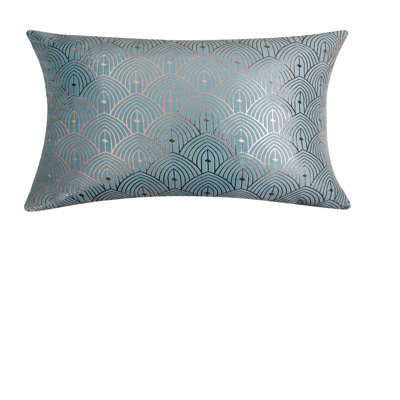 WARISI - Geometric Velvet Abstract Throw Pillow
