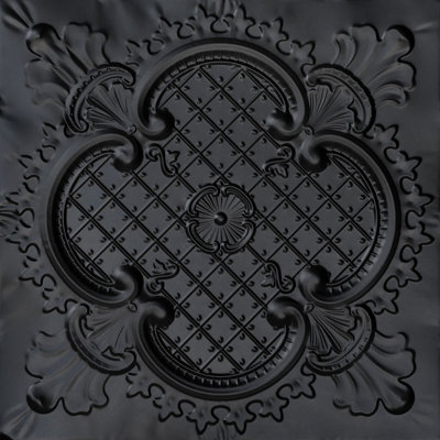 Carreau de plafond en étain clouté 2 pi x 2 pi Majestic