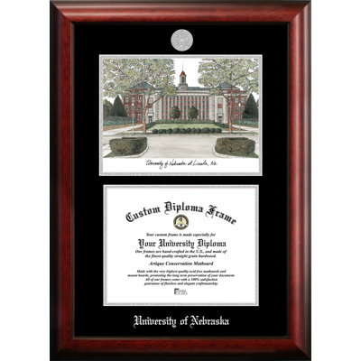 Brown Wood Embossed Picture Frame