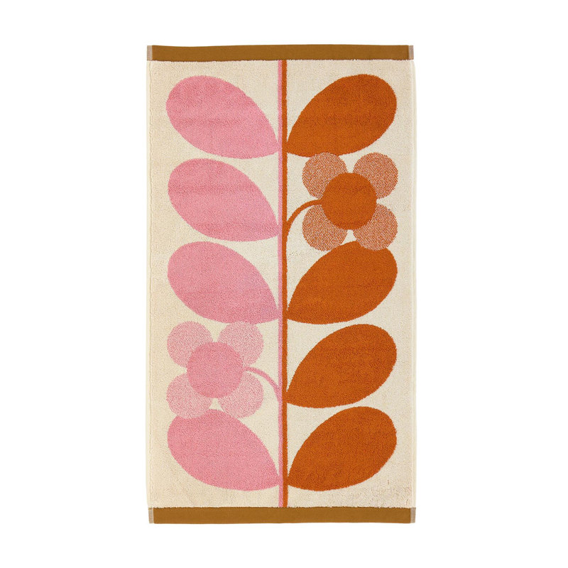 Stem Bloom Dou Blush 50x90 Hand Towel